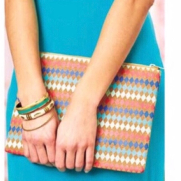 Skull & Arrow Shop Handbags - Diamond Cork Clutch